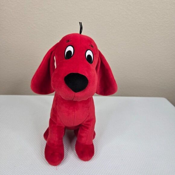 Clifford The Big Red Dog Plush Toy 12" Kohls Cares Soft Cuddly Stuffed Animal Fo - Picture 2 of 5